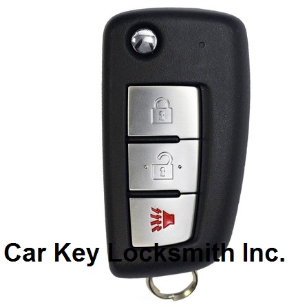 Nissan Rogue 2014-2015-2016-2017-2018 Flip Key 3-Button Remote FCC ID CWTWB1G767